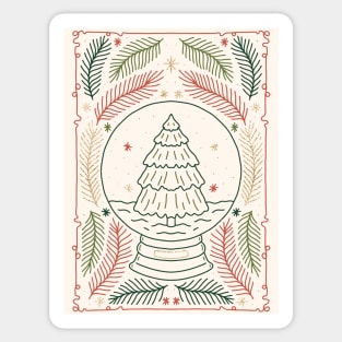 Christmas Tree Ornament Sticker